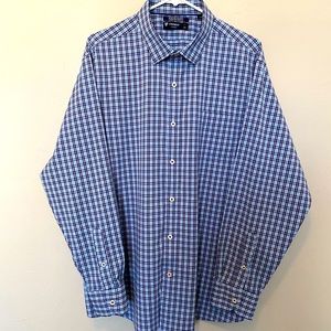 Cremieux button down, XL, blue